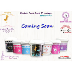 Baby Pink | Edible Cake Lace Premixes | Matt Shade | 200 Grams